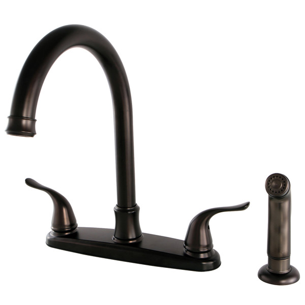 Yosemite FB7795YLSP 8-Inch Centerset Kitchen Faucet with Sprayer FB7795YLSP